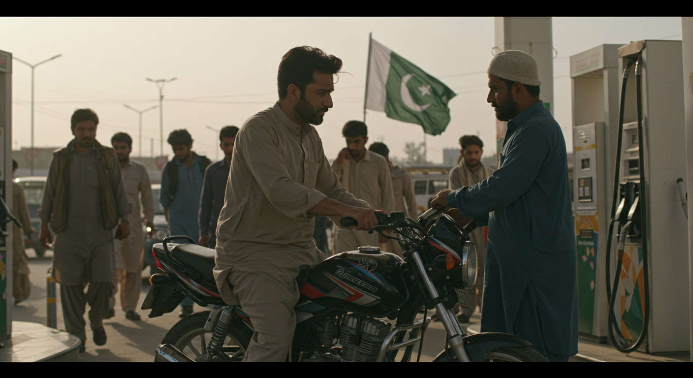 “Running on Fumes: Fuel Price Surge Deepens Economic Woes in Pakistan”